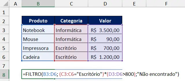 Função-FILTRO-Excel, FILTER-no-Excel Substituir-PROCV, CLASSIFICAR-FILTRO-Excel,