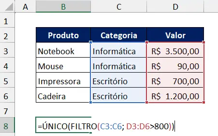 Função-FILTRO-Excel, FILTER-no-Excel Substituir-PROCV, CLASSIFICAR-FILTRO-Excel,