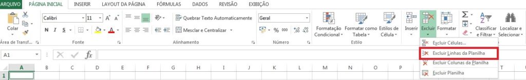 Como excluir várias linhas em branco de uma vez – Max Planilhas